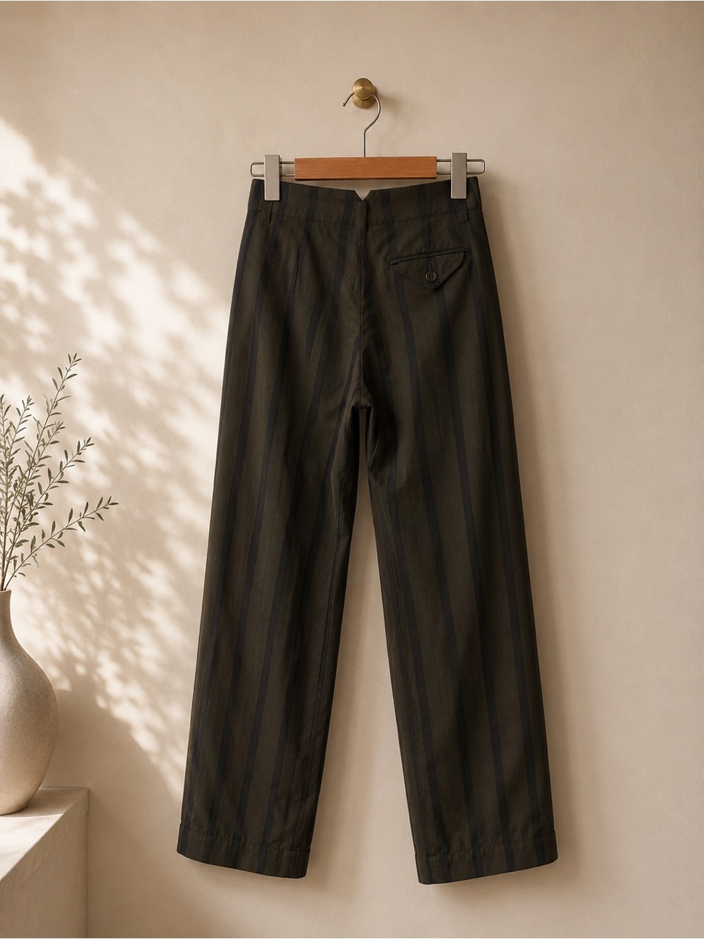 Anthropologie Tiny Pleated Fairfax Pants - Picture 3 of 8